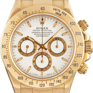 Rolex Daytona 16528 18k Yellow Gold Zenith Movement