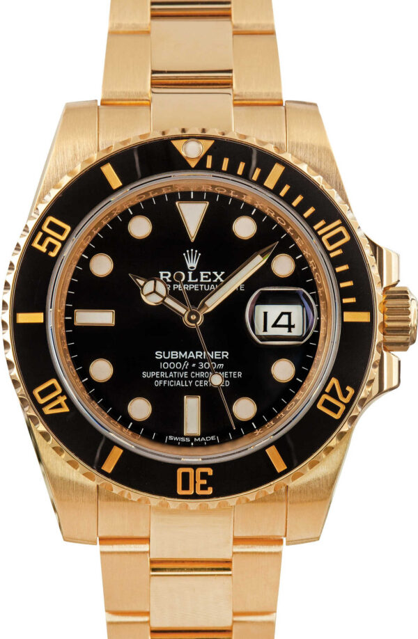 Rolex Submariner 116618 Black Dial